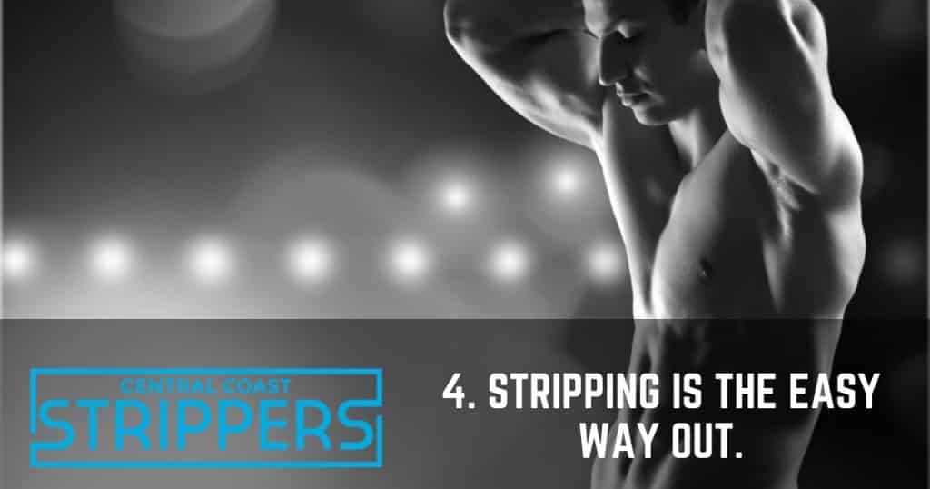 stripping is the easy way out